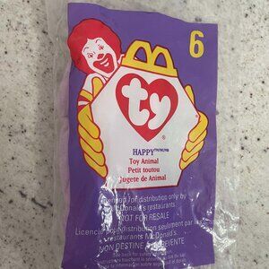 1998 McDonald’s Ty Teenie Beanie Babies - Happy (#6)